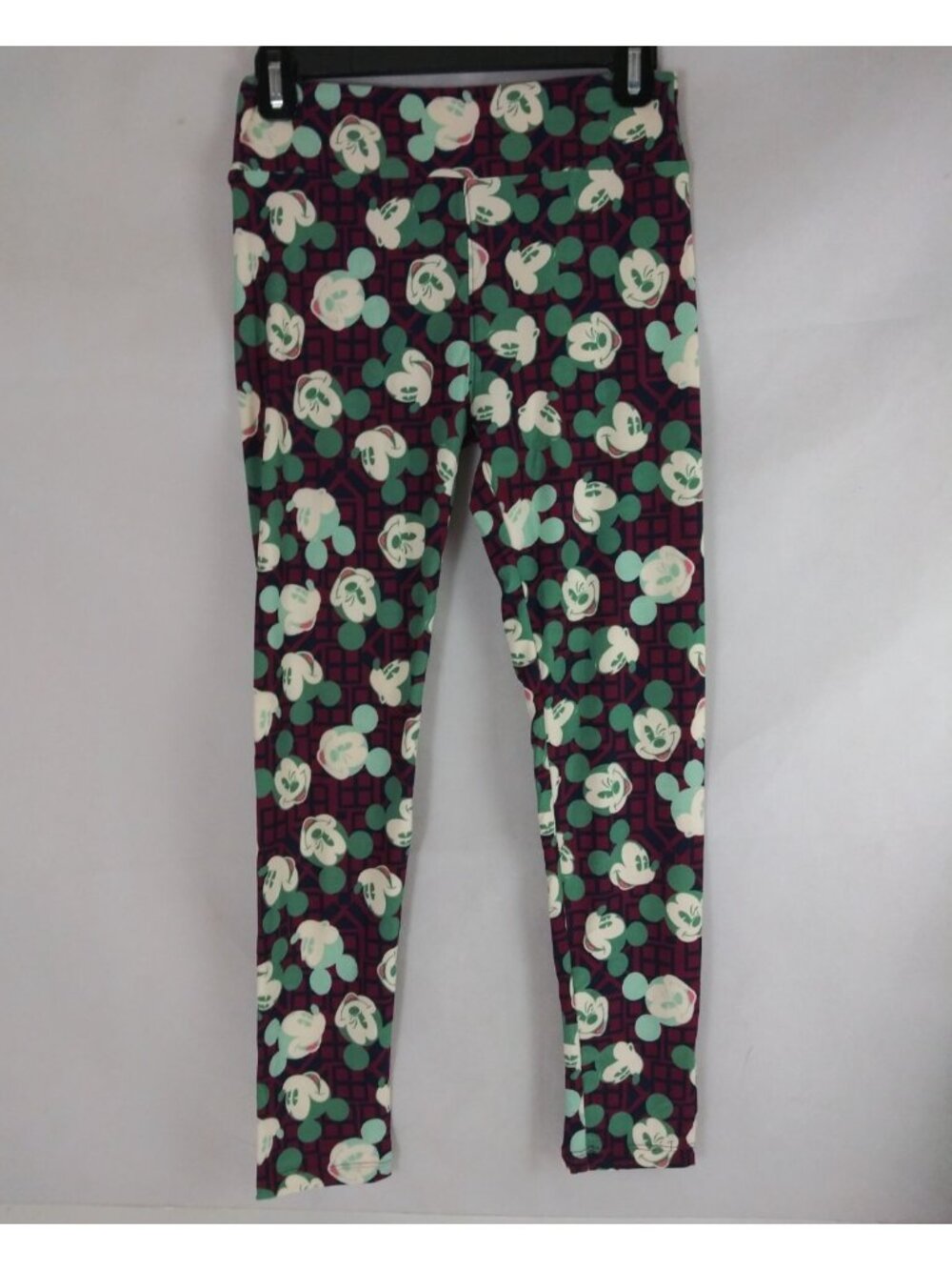 LuLaRoe Disney One Size Leggings With Mickey Mouse Designs